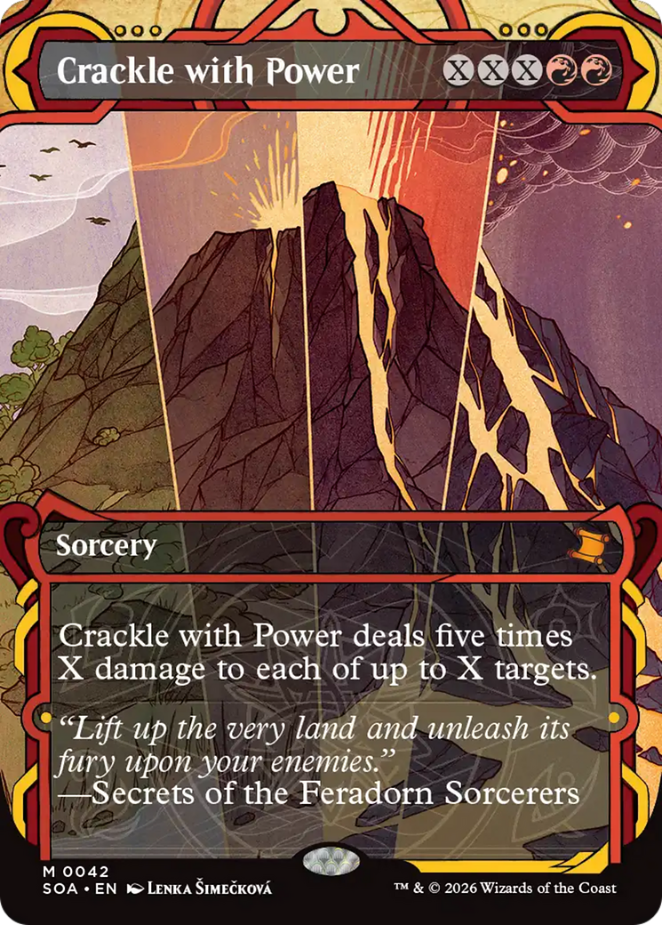 Estalar de Poder / Crackle with Power - Magic: The Gathering - MoxLand