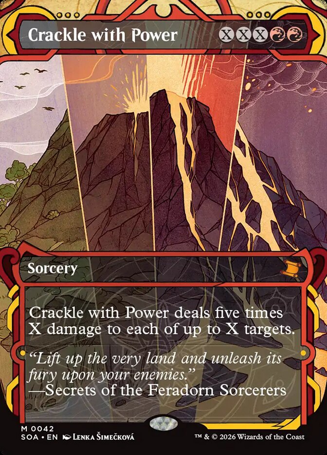 Estalar de Poder / Crackle with Power - Magic: The Gathering - MoxLand
