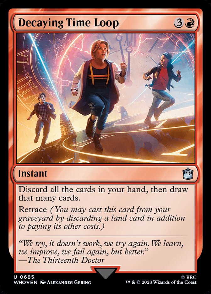 Decaying Time Loop - Magic: The Gathering - MoxLand