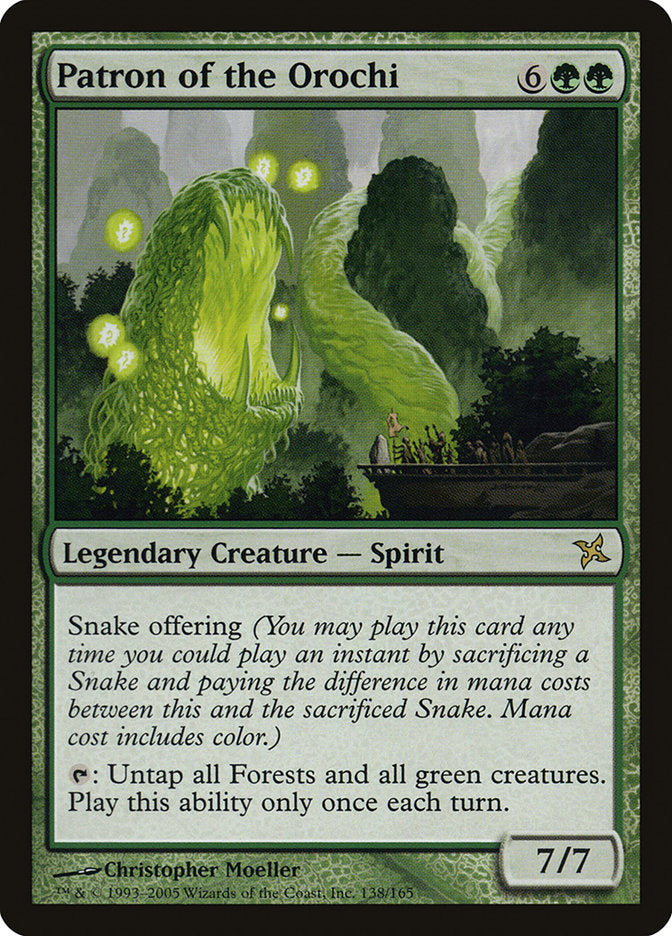 Patrono dos Orochi / Patron of the Orochi - Magic: The Gathering - MoxLand