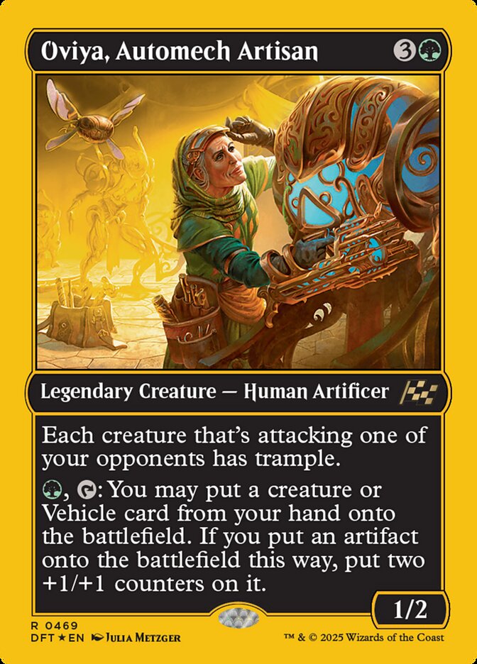 Oviya, Artesã de Automecas / Oviya, Automech Artisan - Magic: The Gathering - MoxLand