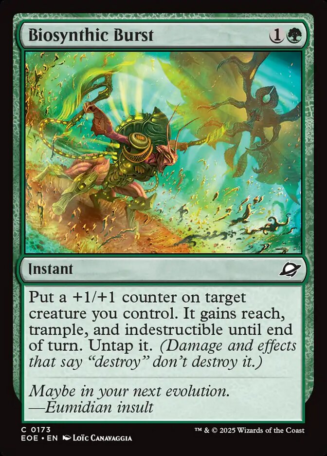 Estouro Biossintético / Biosynthic Burst - Magic: The Gathering - MoxLand