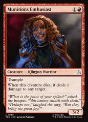 Munitions Enthusiast - Magic: The Gathering - MoxLand