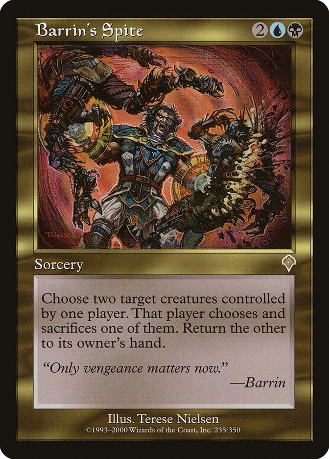 Rancor de Barrin / Barrin's Spite - Magic: The Gathering - MoxLand