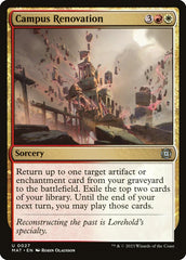 Renovação do Campus / Campus Renovation - Magic: The Gathering - MoxLand