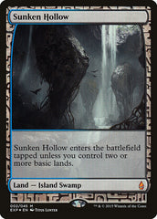 Vale Afundado / Sunken Hollow - Magic: The Gathering - MoxLand