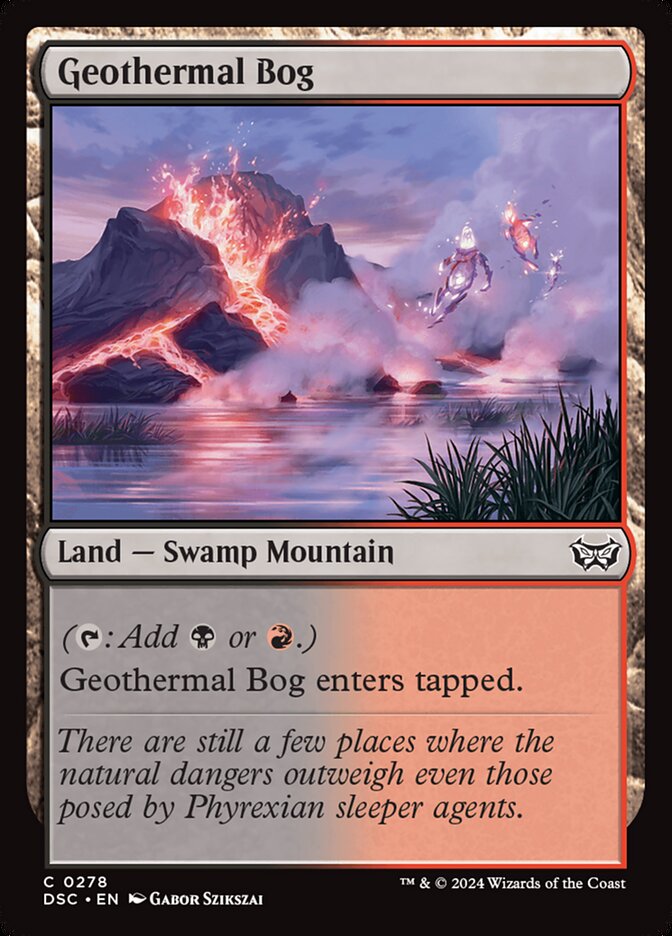 Charco Geotérmico / Geothermal Bog - Magic: The Gathering - MoxLand