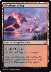 Charco Geotérmico / Geothermal Bog - Magic: The Gathering - MoxLand
