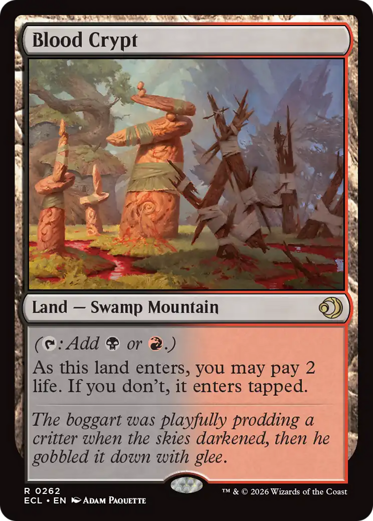Cripta de Sangue / Blood Crypt - Magic: The Gathering - MoxLand