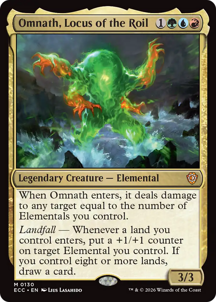 Omnath, Locus do Turbilhão / Omnath, Locus of the Roil - Magic: The Gathering - MoxLand