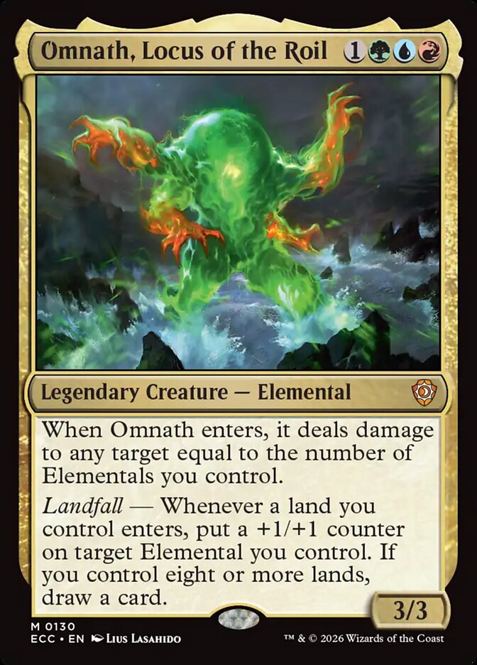 Omnath, Locus do Turbilhão / Omnath, Locus of the Roil - Magic: The Gathering - MoxLand