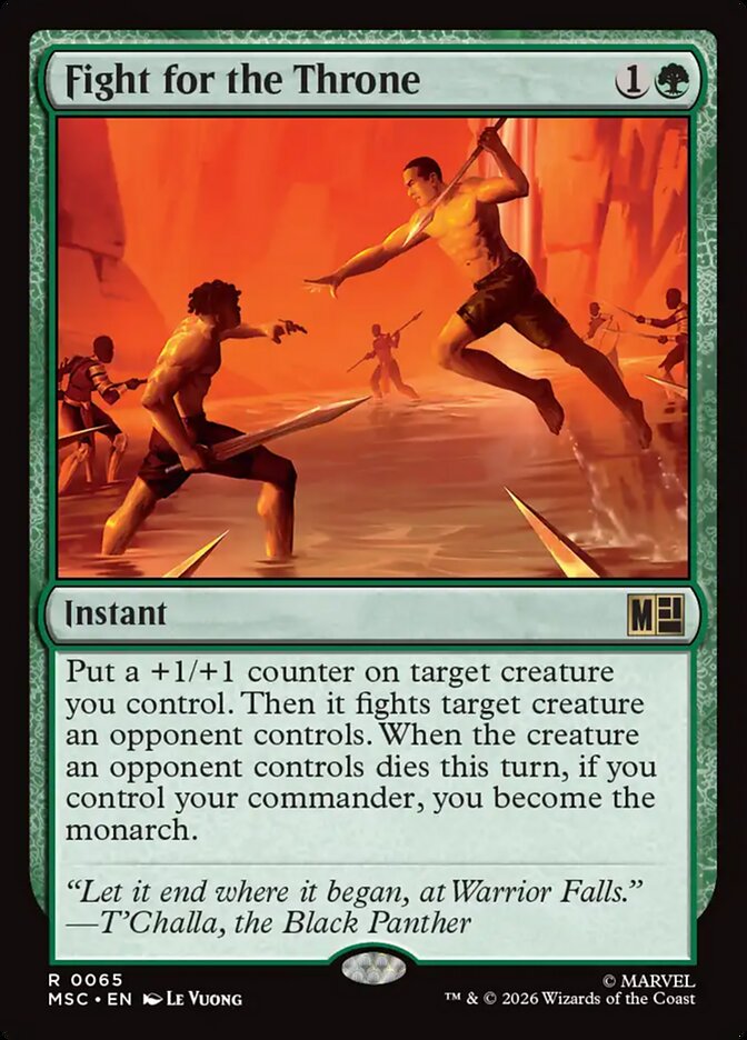 Fight for the Throne - Magic: The Gathering - MoxLand