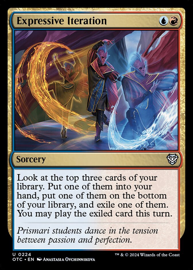 Iteração Expressiva / Expressive Iteration - Magic: The Gathering - MoxLand