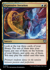 Iteração Expressiva / Expressive Iteration - Magic: The Gathering - MoxLand
