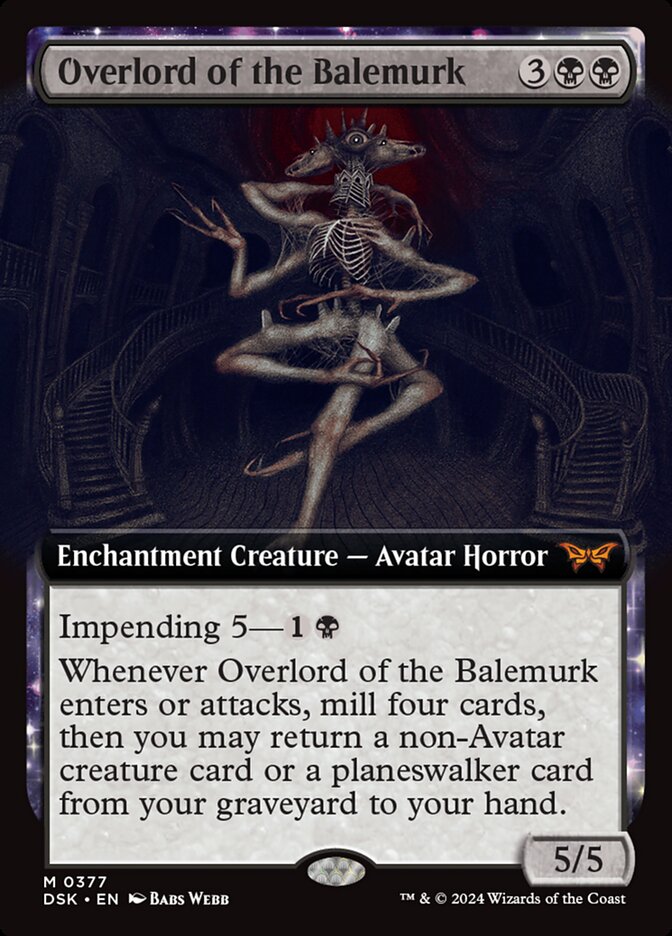 Soberano dos Salões Tenebrosos / Overlord of the Balemurk - Magic: The Gathering - MoxLand