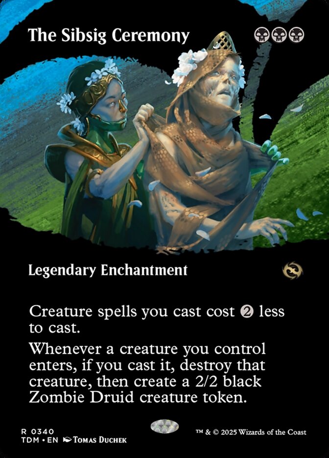 A Cerimônia Sibsig / The Sibsig Ceremony - Magic: The Gathering - MoxLand