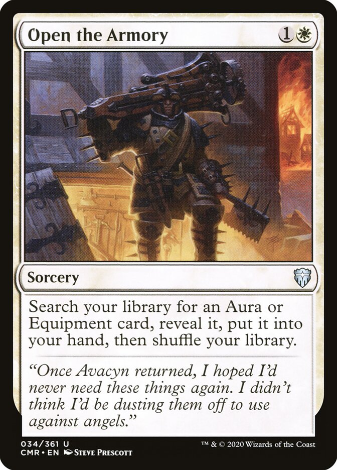 Abrir o Arsenal / Open the Armory - Magic: The Gathering - MoxLand