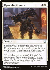 Abrir o Arsenal / Open the Armory - Magic: The Gathering - MoxLand