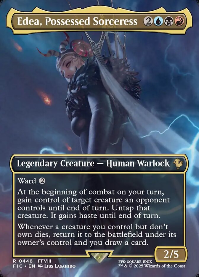 Edea, Possessed Sorceress - Magic: The Gathering - MoxLand