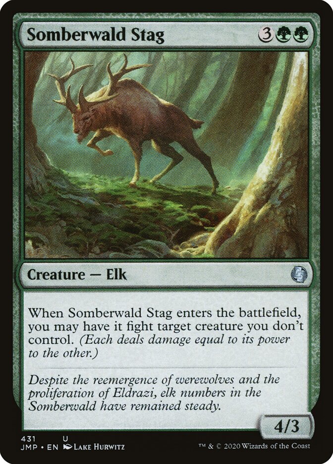 Cervo de Somberwald / Somberwald Stag - Magic: The Gathering - MoxLand