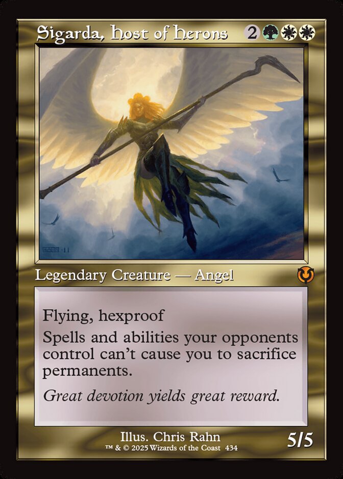 Sigarda, Hoste das Garças / Sigarda, Host of Herons - Magic: The Gathering - MoxLand