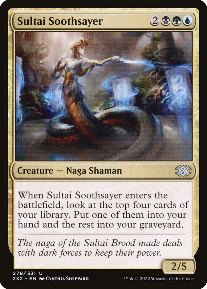 Adivinho Sultai / Sultai Soothsayer - Magic: The Gathering - MoxLand