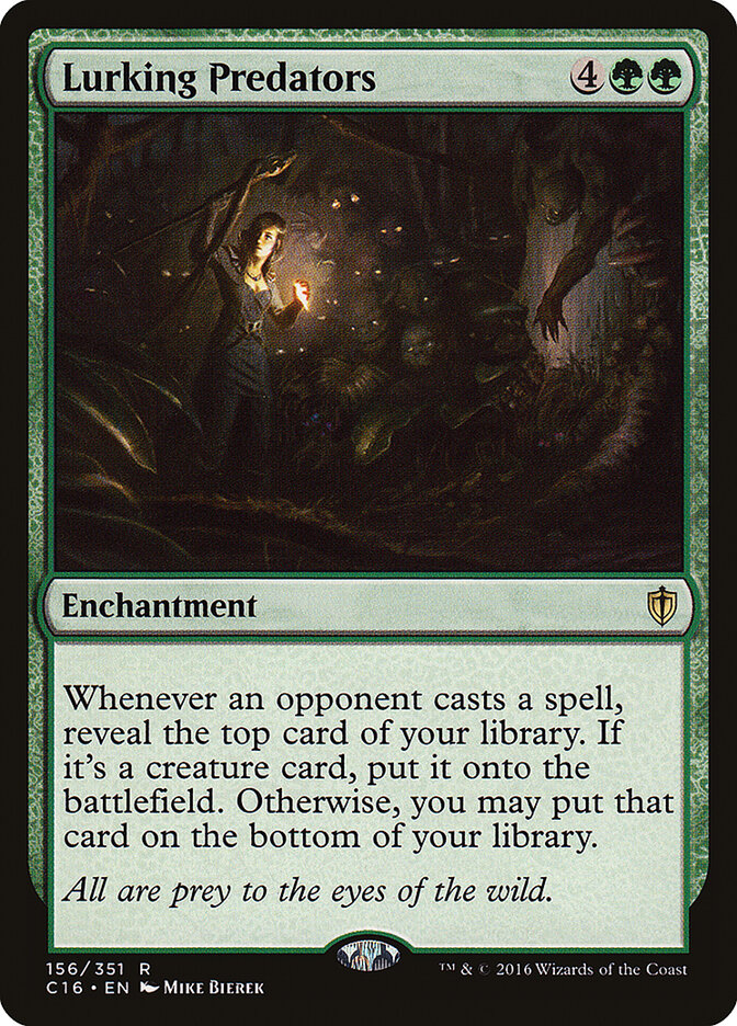 Predadores à Espreita / Lurking Predators - Magic: The Gathering - MoxLand