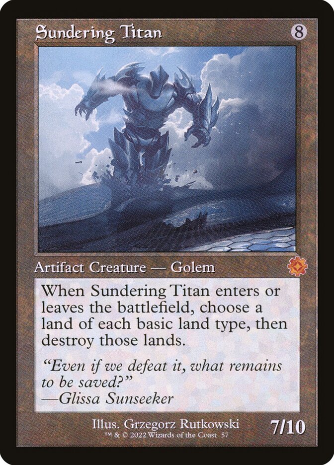 Titã Esfacelador / Sundering Titan - Magic: The Gathering - MoxLand