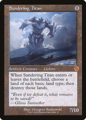 Titã Esfacelador / Sundering Titan - Magic: The Gathering - MoxLand