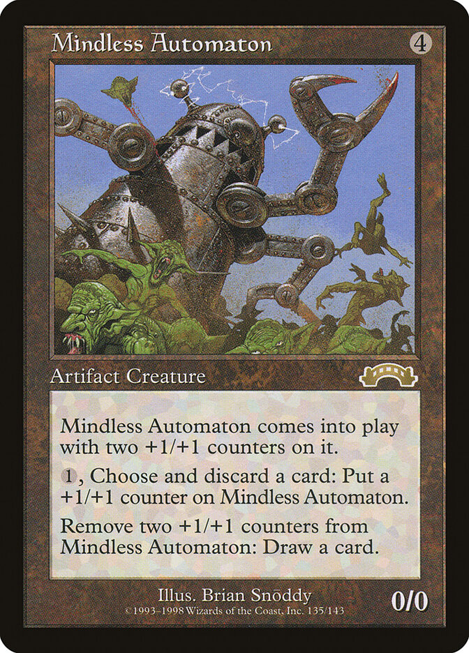 Autômato Descuidado / Mindless Automaton - Magic: The Gathering - MoxLand