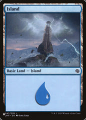 Ilha / Island - Magic: The Gathering - MoxLand