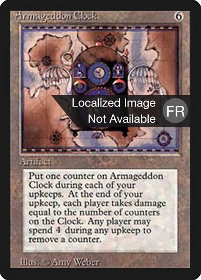 Relógio do Armagedon / Armageddon Clock - Magic: The Gathering - MoxLand