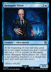 Renegade Silent - Magic: The Gathering - MoxLand