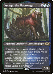 Keruga, o Macrossábio / Keruga, the Macrosage - Magic: The Gathering - MoxLand