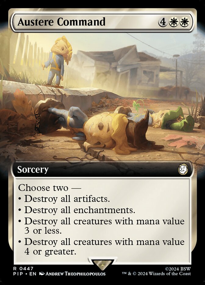 Comando Austero / Austere Command - Magic: The Gathering - MoxLand