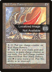 Bateria de Mana Vermelho / Red Mana Battery - Magic: The Gathering - MoxLand