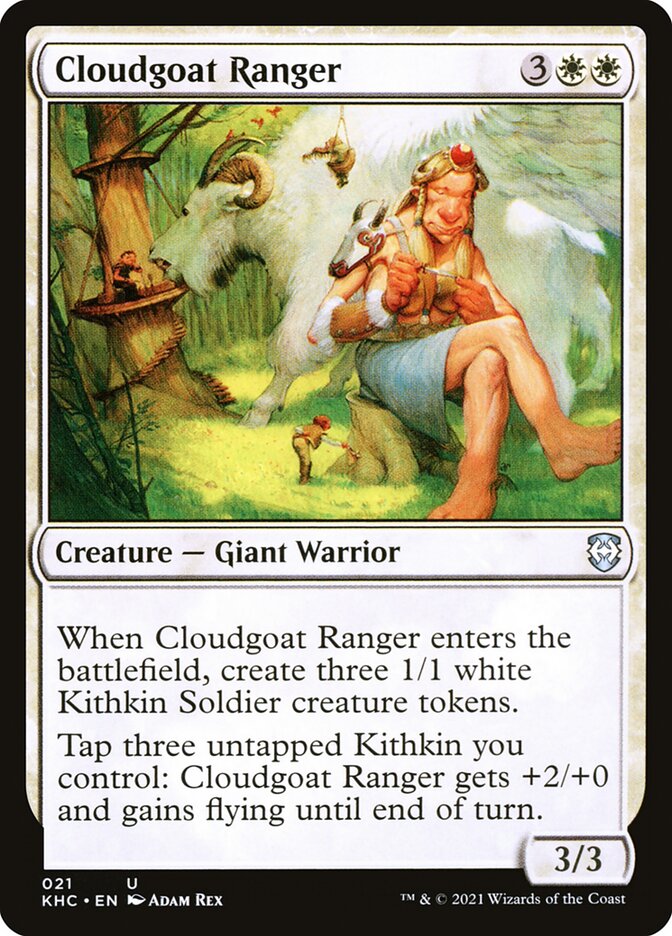 Patrulheiro de Bode Alado / Cloudgoat Ranger - Magic: The Gathering - MoxLand