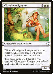 Patrulheiro de Bode Alado / Cloudgoat Ranger - Magic: The Gathering - MoxLand