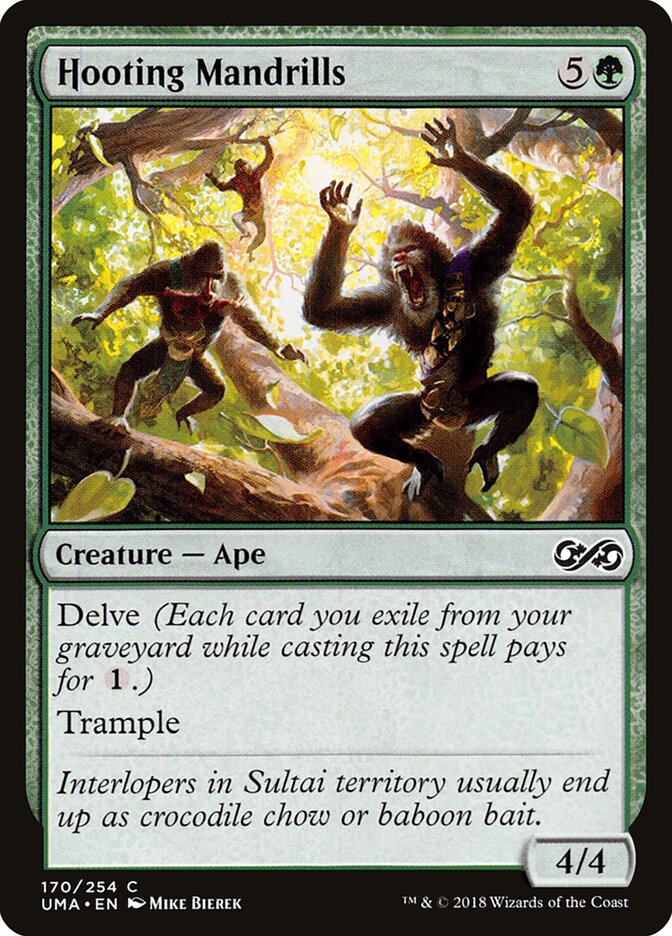 Mandris Estridentes / Hooting Mandrills - Magic: The Gathering - MoxLand