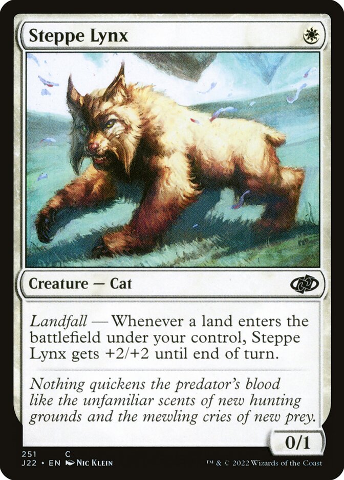 Lince de Estepe / Steppe Lynx - Magic: The Gathering - MoxLand