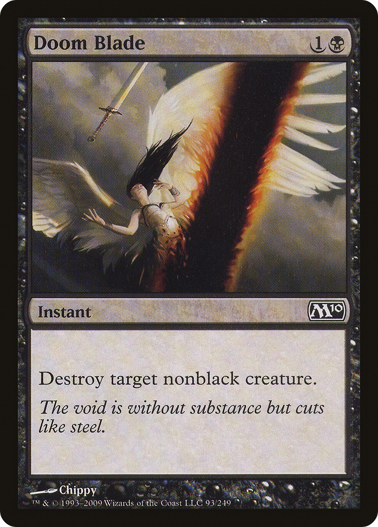 Lâmina da Destruição / Doom Blade - Magic: The Gathering - MoxLand