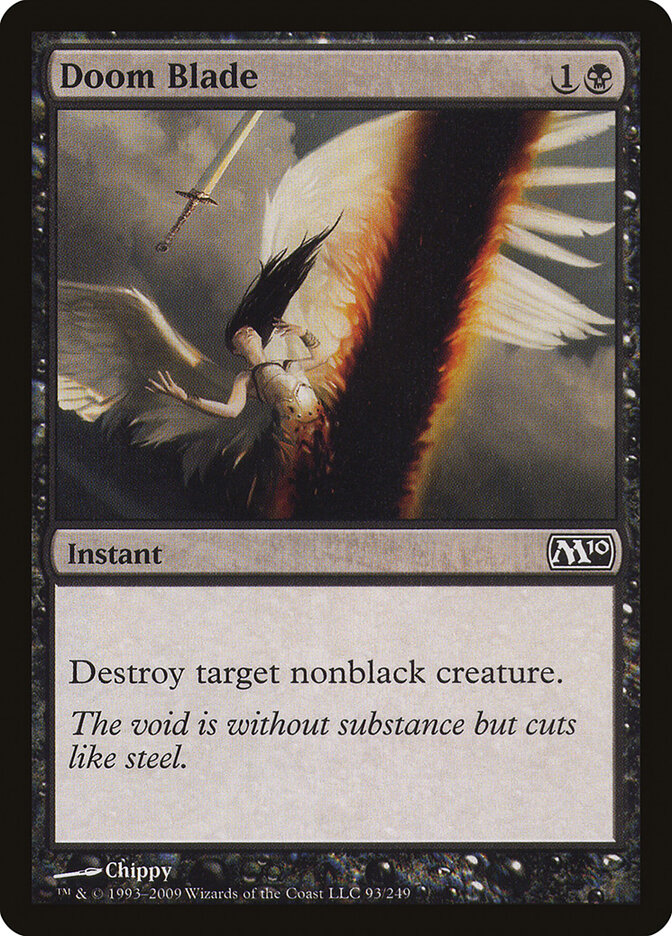 Lâmina da Destruição / Doom Blade - Magic: The Gathering - MoxLand