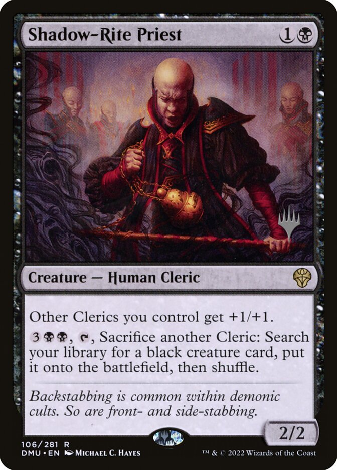Sacerdote do Rito das Sombras / Shadow-Rite Priest - Magic: The Gathering - MoxLand