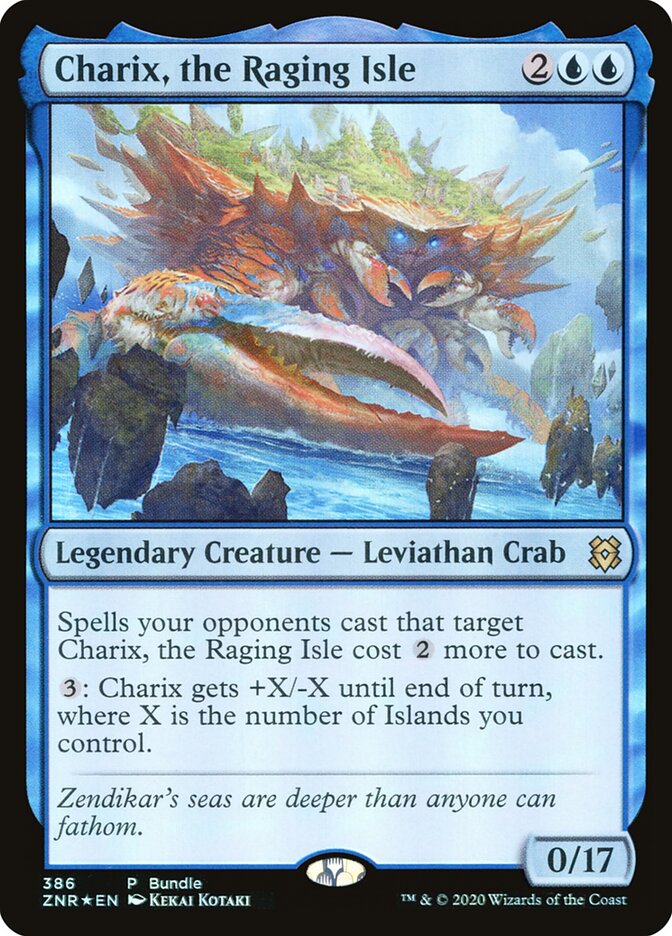 Charix, Ilha da Fúria / Charix, the Raging Isle - Magic: The Gathering - MoxLand