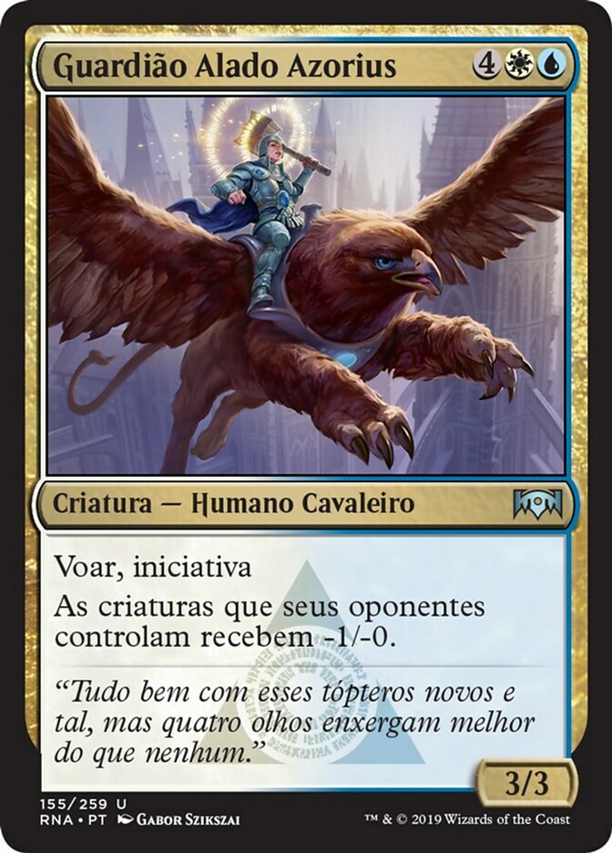 Guardião Alado Azorius / Azorius Skyguard - Magic: The Gathering - MoxLand