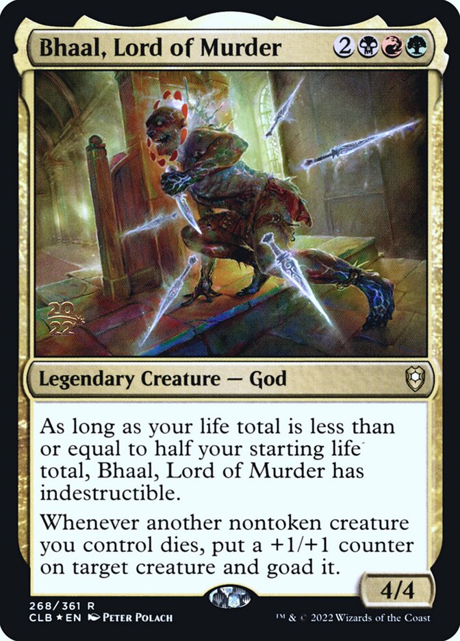 Bhaal, Senhor do Assassinato / Bhaal, Lord of Murder - Magic: The Gathering - MoxLand