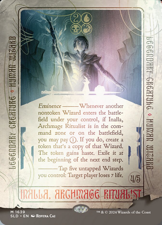 Inalla, Arquimaga Ritualista / Inalla, Archmage Ritualist - Magic: The Gathering - MoxLand