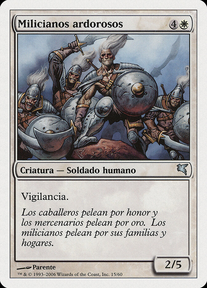 Milícia Fervorosa / Ardent Militia - Magic: The Gathering - MoxLand