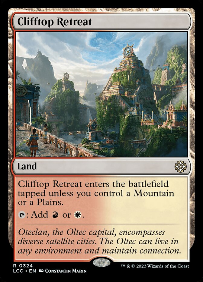 Retiro da Falésia / Clifftop Retreat - Magic: The Gathering - MoxLand