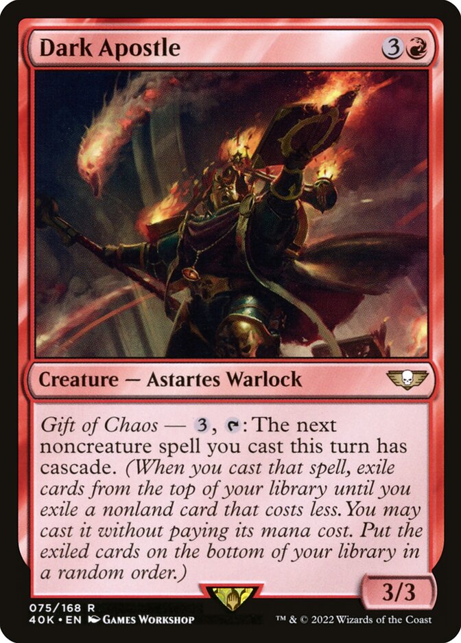 Apóstolo Sombrio / Dark Apostle - Magic: The Gathering - MoxLand